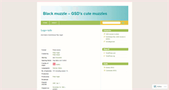 Desktop Screenshot of blackmuzzle.wordpress.com