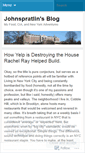 Mobile Screenshot of johnspratlin.wordpress.com