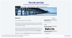 Desktop Screenshot of lifelistclub.wordpress.com