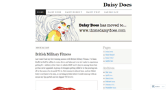 Desktop Screenshot of daisydoes.wordpress.com