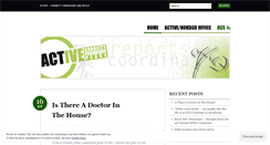 Desktop Screenshot of activeoffice.wordpress.com