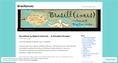 Desktop Screenshot of brasillinois.wordpress.com