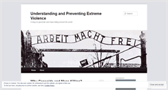 Desktop Screenshot of preventinggenocide.wordpress.com