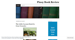 Desktop Screenshot of filipinobookreviews.wordpress.com