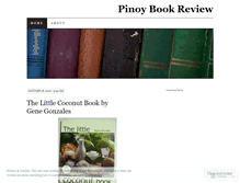 Tablet Screenshot of filipinobookreviews.wordpress.com
