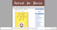 Desktop Screenshot of jornaldoporao.wordpress.com