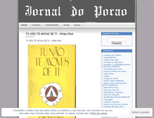 Tablet Screenshot of jornaldoporao.wordpress.com