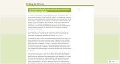 Desktop Screenshot of dforceblog.wordpress.com