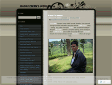 Tablet Screenshot of masrozikin.wordpress.com