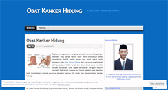 Desktop Screenshot of obatkankerhidung1.wordpress.com