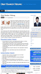Mobile Screenshot of obatkankerhidung1.wordpress.com