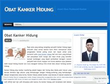 Tablet Screenshot of obatkankerhidung1.wordpress.com