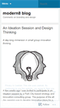 Mobile Screenshot of modern8.wordpress.com