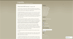 Desktop Screenshot of comparablog.wordpress.com