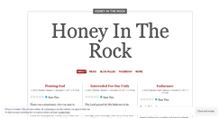 Desktop Screenshot of honeyintherock.wordpress.com