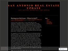 Tablet Screenshot of cowleyrealestate.wordpress.com