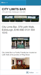 Mobile Screenshot of citylimitsbar.wordpress.com