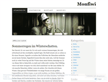 Tablet Screenshot of monfiwi.wordpress.com