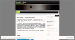 Desktop Screenshot of dunkerblog.wordpress.com