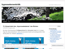 Tablet Screenshot of hypnoselernenkritik.wordpress.com