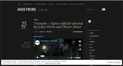 Desktop Screenshot of mustribe.wordpress.com