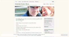 Desktop Screenshot of gilmorefamilypdx.wordpress.com