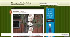 Desktop Screenshot of flyhagen.wordpress.com
