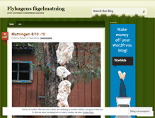 Tablet Screenshot of flyhagen.wordpress.com