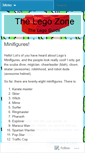 Mobile Screenshot of legozone.wordpress.com