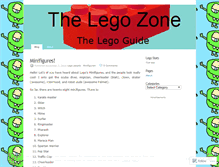 Tablet Screenshot of legozone.wordpress.com