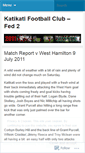 Mobile Screenshot of katikatifcfed2.wordpress.com