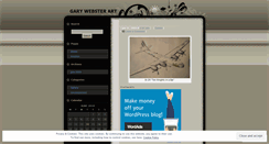 Desktop Screenshot of garywebsterstudio.wordpress.com