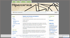 Desktop Screenshot of hipercenica.wordpress.com