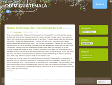 Tablet Screenshot of odimguatemala.wordpress.com