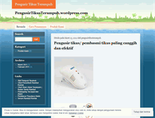 Tablet Screenshot of pengusirtikusterampuh.wordpress.com