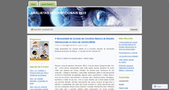 Desktop Screenshot of analistasinternacionais.wordpress.com
