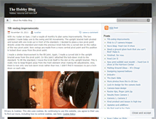 Tablet Screenshot of myhobbystuff.wordpress.com