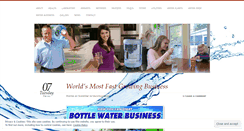 Desktop Screenshot of mineralwaterbusiness.wordpress.com