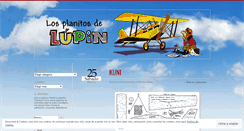 Desktop Screenshot of losplanitosdelupin.wordpress.com