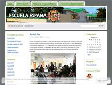 Tablet Screenshot of escuelaespana.wordpress.com