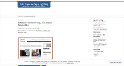 Desktop Screenshot of fritzfryer.wordpress.com