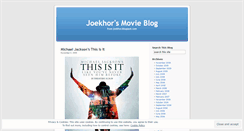 Desktop Screenshot of jkmovies.wordpress.com