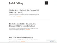 Tablet Screenshot of judidit.wordpress.com