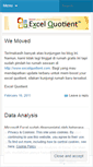 Mobile Screenshot of excelquotient.wordpress.com