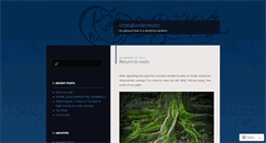 Desktop Screenshot of crystalundermoon.wordpress.com