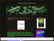 Tablet Screenshot of emeraldcup.wordpress.com