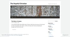 Desktop Screenshot of hopefulchristian.wordpress.com