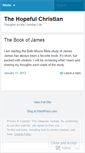 Mobile Screenshot of hopefulchristian.wordpress.com
