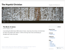 Tablet Screenshot of hopefulchristian.wordpress.com