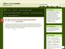 Tablet Screenshot of alicealocombia.wordpress.com